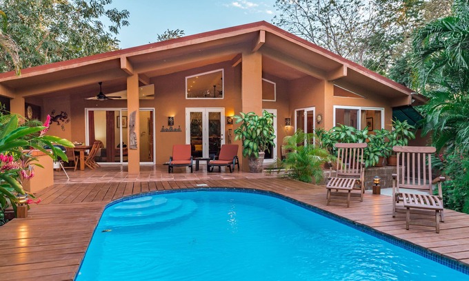 Palm Beach Estates House | Private House Steps to the Beach Pool Surf 3/2 bath 2 Free Bikes Surf boards
