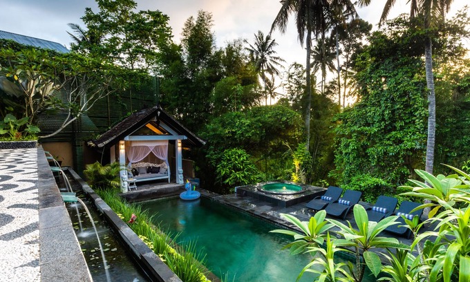 Andong Villa | Private Jungle Oasis with a Pool, Sauna, Hot Tub, Cold Plunge