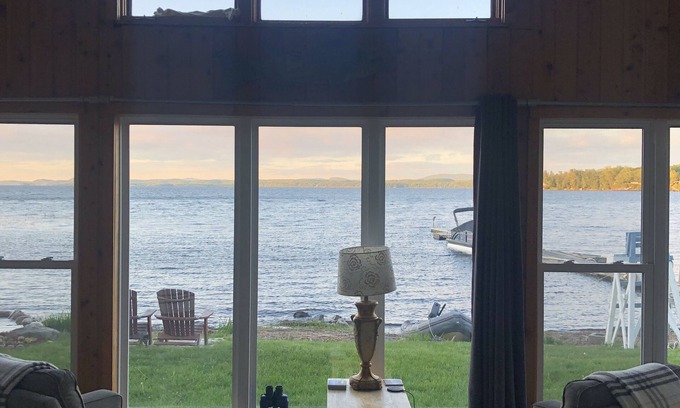 Malletts Bay Cottage | Private lakefront cottage on Lake Champlain, feet from Causeway bike path.