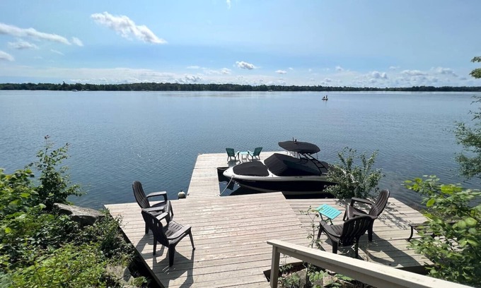 Rideau Lakes Cottage | Private lakefront w/panoramic views near Westport