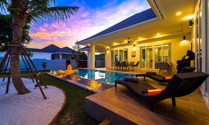 Hua Hin Villa | Private Modern 3 Bedroom Pool Villa- AV1