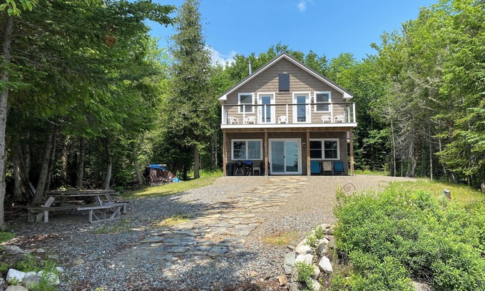 Aroostook House | Private modern off-grid lakehouse with guest cabin