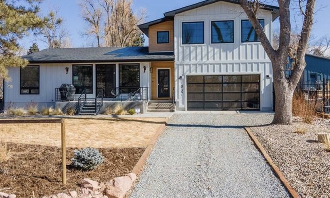 Central Colorado Springs House | Private Modern Oasis Hot Tub Pikes Peak Views Secluded