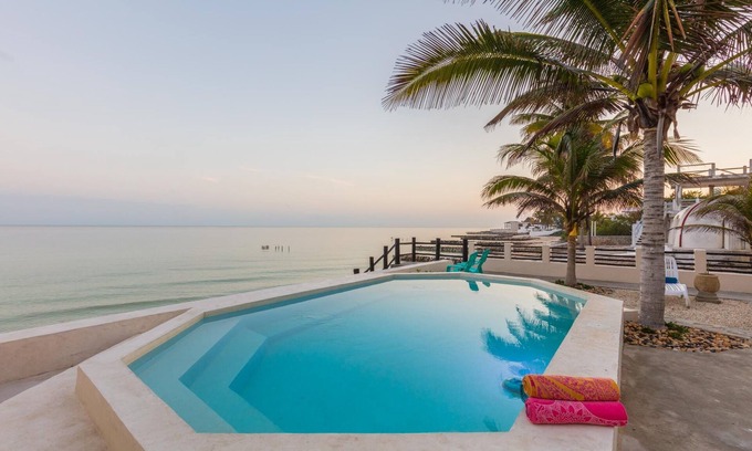 Chuburna Puerto House | Private Oasis On The Beach