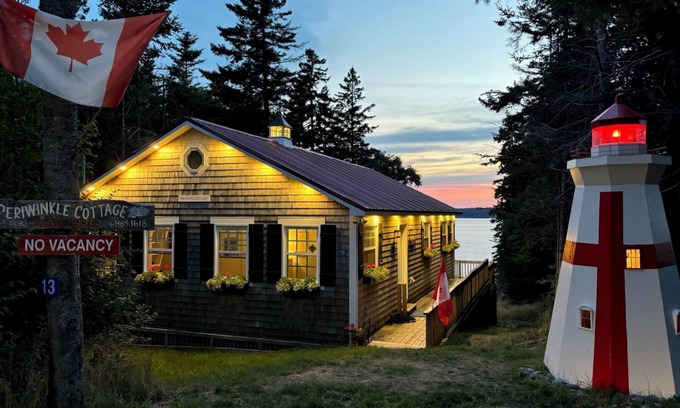 Campobello Island Cottage | Private Oceanfront Cottage renovated: New Oceanfront Master BR for 2023 season