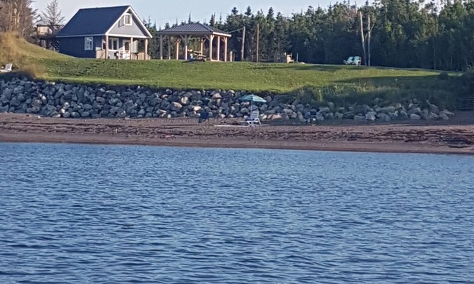 Tracadie Cottage | Private Oceanfront Cottage - Gazebo and Decks