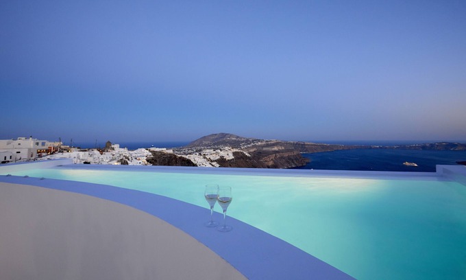 Imerovigli Apartment | Private pool and amazing views, part of Olia Suites & Villas