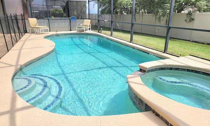 Solana House | Private pool and spa, gameroom, wifi, solana resort close to Disney World