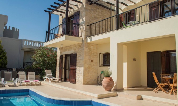 Darmarochori Villa | Private pool ★ BBQ area ★ Sea View