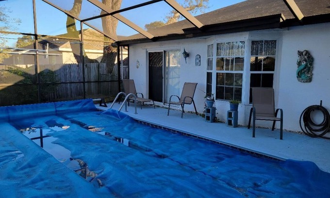 Spring Hill House | Private pool home where you can relax in a quiet neighborhood. Pets welcome.