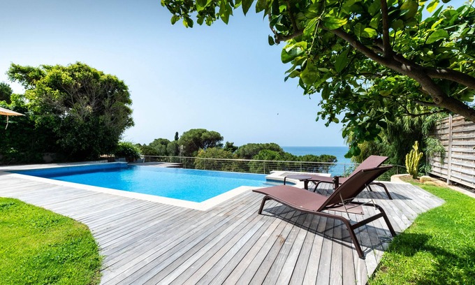 Torre delle Stelle Villa | Private pool, sea views, just 300 m from the sandy beach