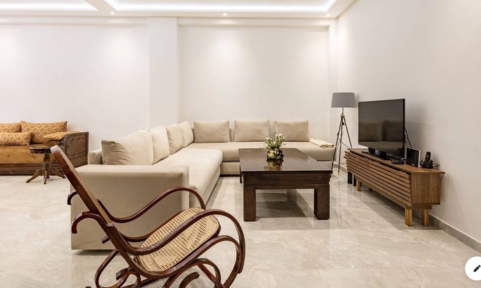 Medina of Rabat Bed & Breakfast | Private room in the city center seen on the garden