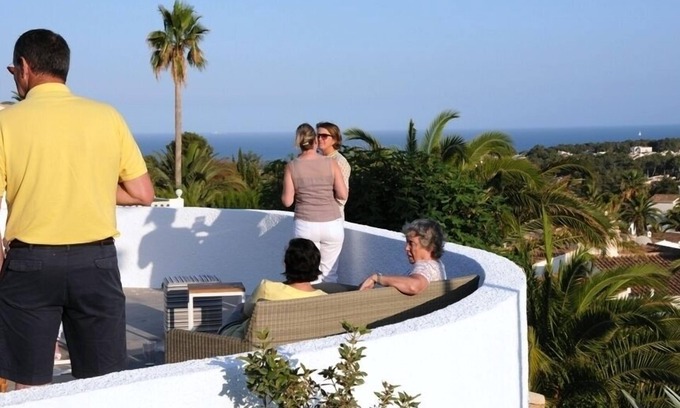 Pinar del Advocat Villa | PRIVATE SEAVIEW VILLA - ALLDAY SUN - FULL AIRCO - WIFI - PRIVACY - HEATED POOL
