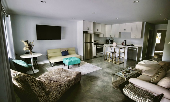 Nelson Apartment | Private, Spacious & Central Suite near lake with AC, 25Km to Whitewater ski hill