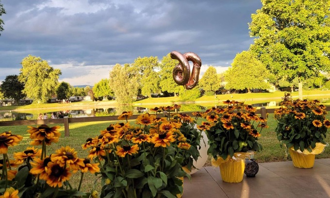 Rheinmunster House | Private vacation home directly on the lake in the Oberrhein leisure center