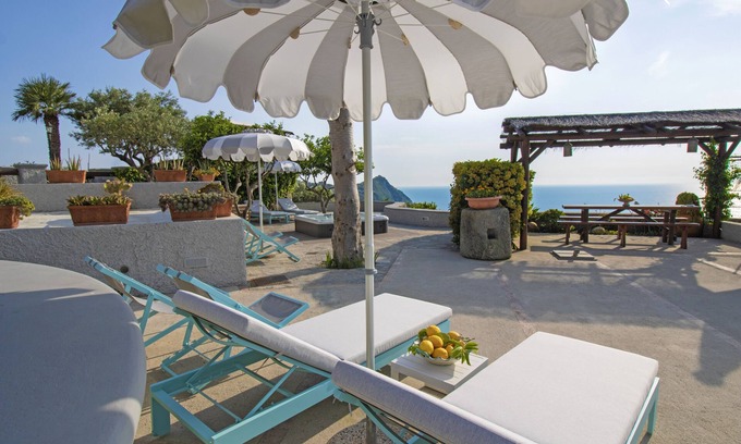 Forio Villa | PRIVATE VILLA TITINA: exclusive sea view Villa with 3 private apartments