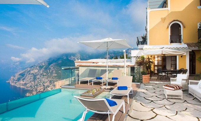 Nocelle Villa | Private villa with heated pool and sea views near Positano