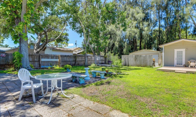 Pinellas Park Apartment | Private Yard & Patio: Studio in Pinellas Park