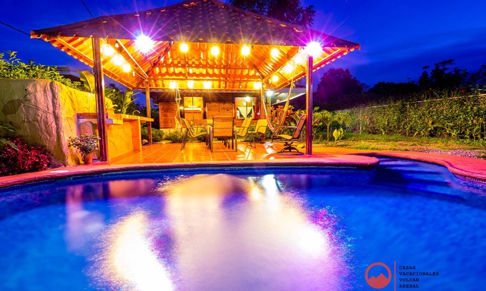 La Fortuna Cabin | Privated with pool-Green Treasure House Fortune # 5
