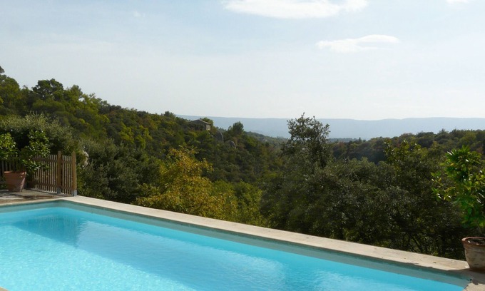 Gordes House | PROMOTION Panoramic view of the Luberon Les Fileuses