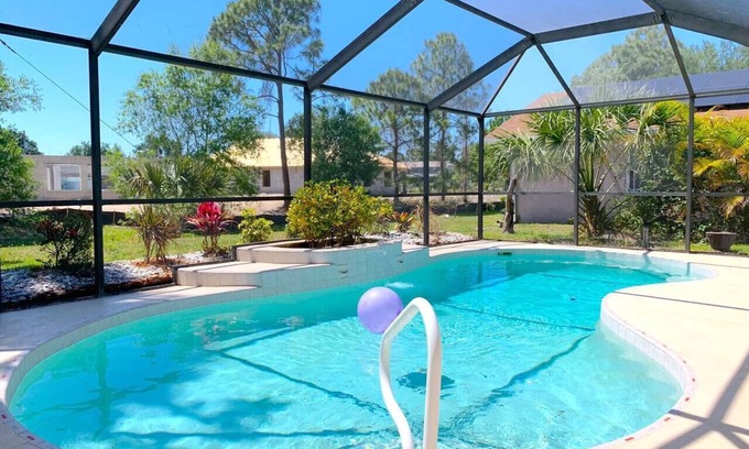 Deep Creek House | Punta Gorda 3 BDR | Heated Saltwater Pool