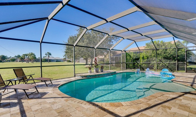 Punta Gorda House | Punta Gorda Oasis w/Saltwater Pool + Gas Grill!