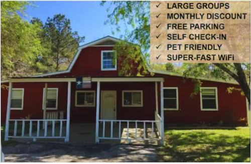 Lumberton House | Pure Country, plenty of space & trees, relaxing!