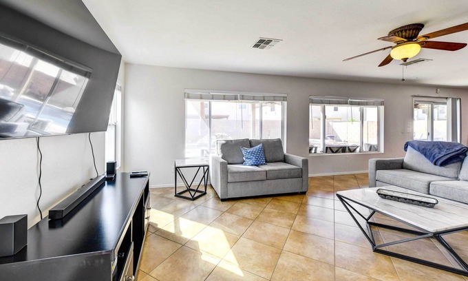 Copper Basin House | Putting Green, Pool & Spa: Home in Queen Creek!