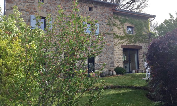 Domaize House | Puy de Dôme, Livradois Forez, traditional house with heated pool.