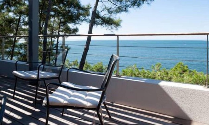 Pyla-sur-Mer House | Pyla: Luxury house on the water, exceptional view of the pool /ocean