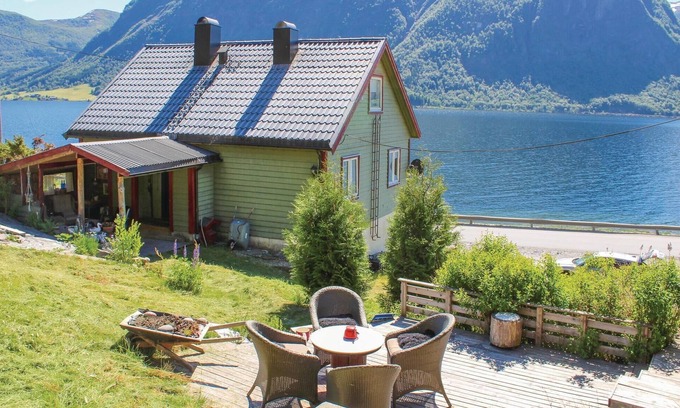 Jolster House | Quaint cottage on Jølstravatnet, the richest fishing water in all of Sogn and Fjordane.