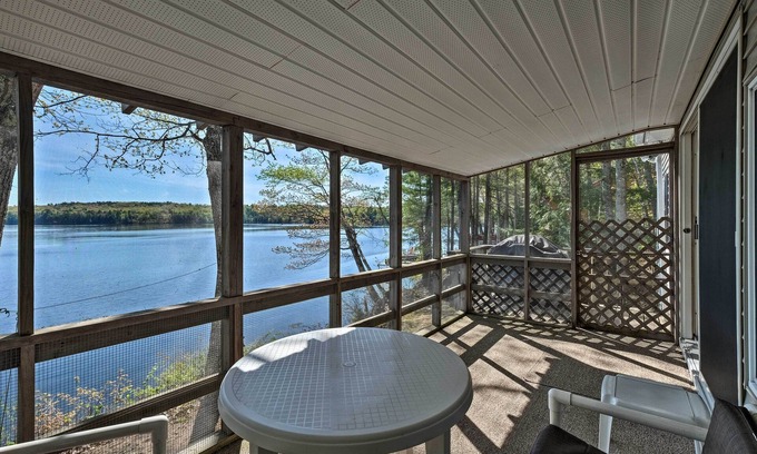 Monmouth Cottage | Quaint Cottage with Dock on Annabessacook Lake!