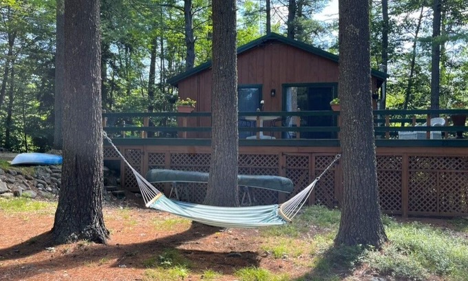 East Wakefield Cabin | Quaint lake cottage where you can enjoy the peace and serenity of nature living.