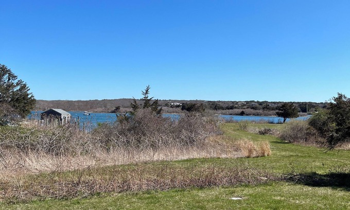 Chilmark House | Quaint & Quiet Quitsa: 3-bedroom house with WiFi, AC in peaceful Chilmark