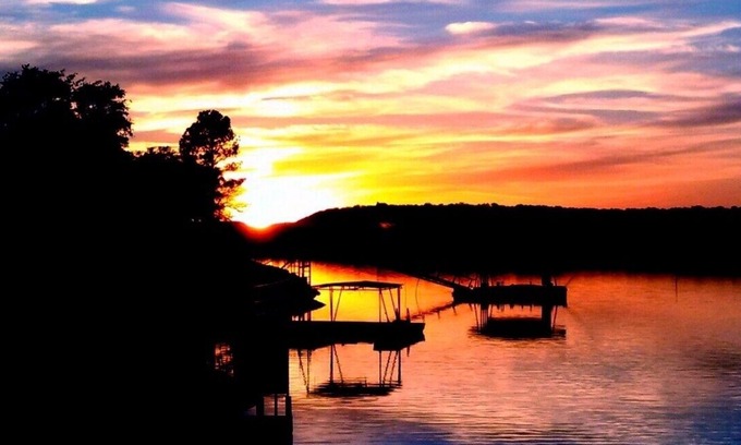 Graham House | Quaint Waterfront Home On Large Lot -Deep Water, Private Dock , GORGEOUS SUNSETS