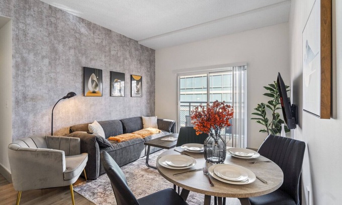 Third Ward Apartment | Queen City Retreat | Parking, Views, Near Stadium