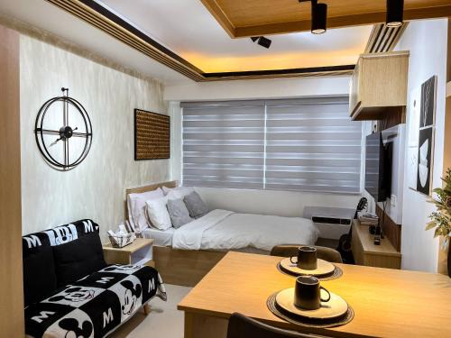 Matandang Balara Apartment | Quezon City Manila Stylish Studio Unit with a Mickey Vibe