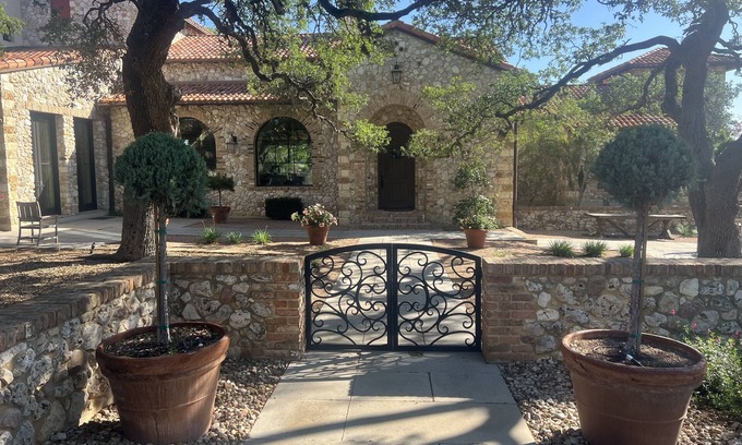 Dripping Springs House | Quiet and private Italian Villa between Dripping Springs and Austin.