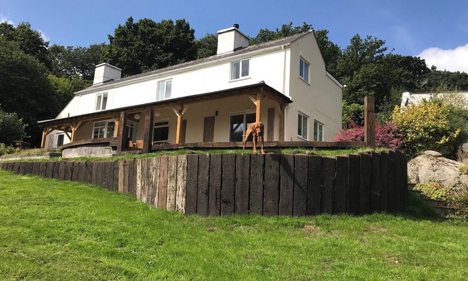 Henwood House | Quiet and secluded farmhouse, with far reaching views, spacious and comfortable