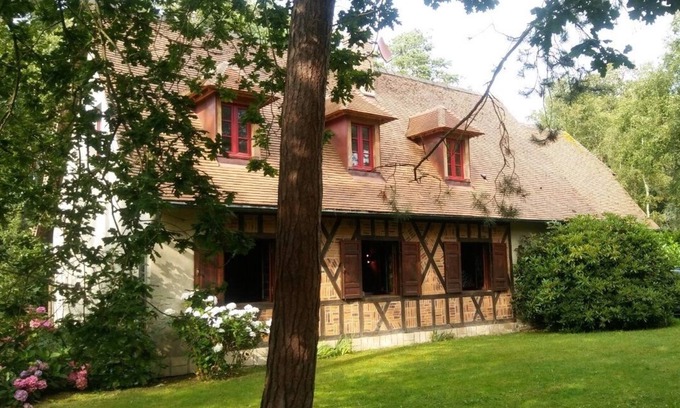 Sainte-Marguerite-sur-Mer House | Quiet half-timbered character house rental, not isolated