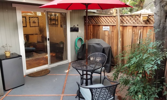 Los Gatos Apartment | Quiet Private Los Gatos Cottage B