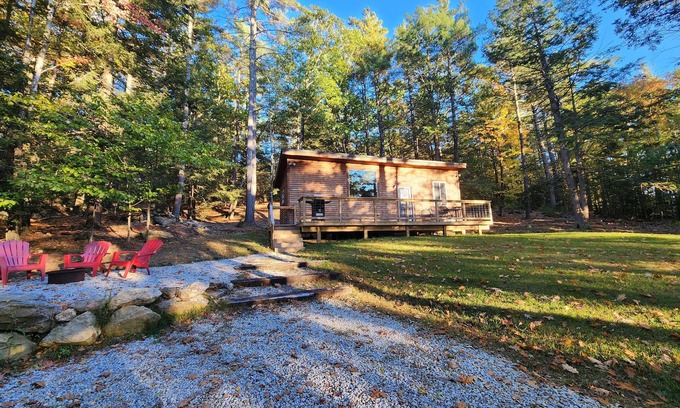 New Ipswich House | Quiet private pond getaway
