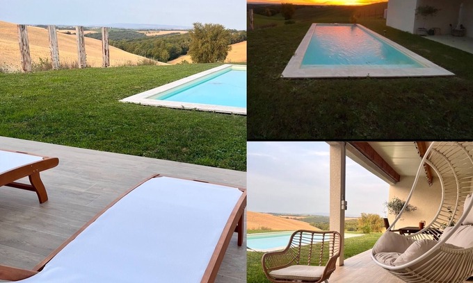 Nailloux House | Quiet property with breathtaking views