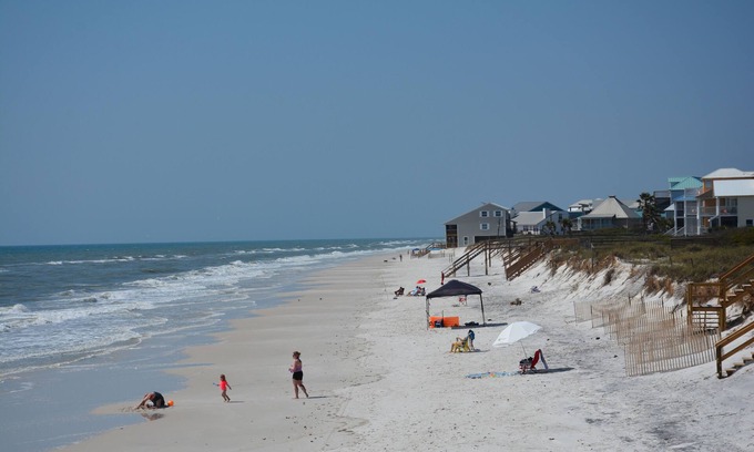 Cape San Blas House | Quiet White Sand Beach - warm on the beach through October - usually!