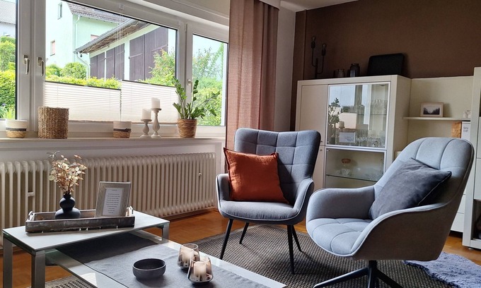 Obergladbach House | Quietly located vacation home with large outdoor area
