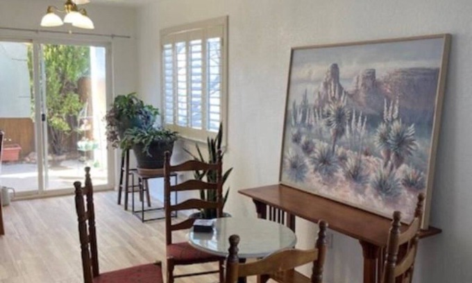 Northeast Heights Condo | Quite Condo in Gated Community with Mountain View