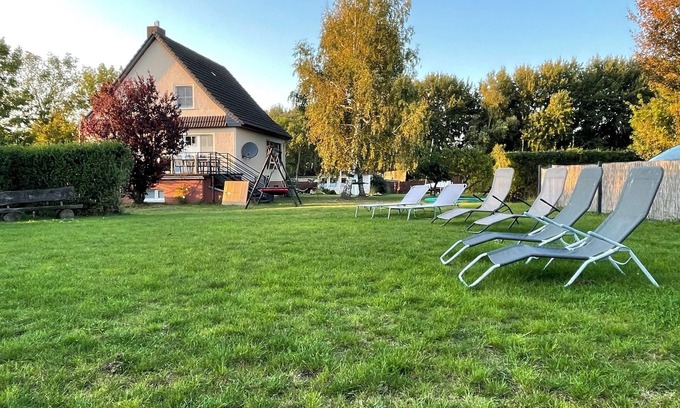 Schaprode House | Rügenferienhaus EG/OG- vacation apartment for families or groups on 130m2