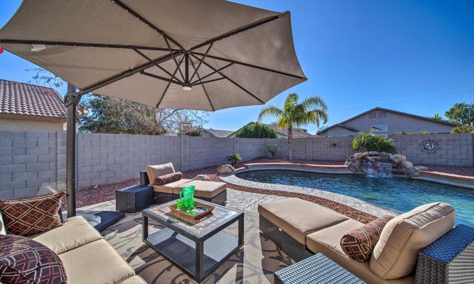 Fletcher Heights House | Radiant Peoria Paradise House with Pool and Patio!
