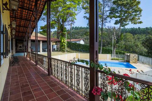 Atibaia House | Recanto Atibaia piscina, área gourmet e vista incrível!