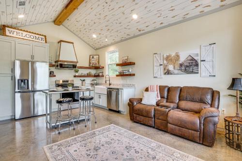 Dennis House | Recently Built Cabin with Pavilion in Granbury!